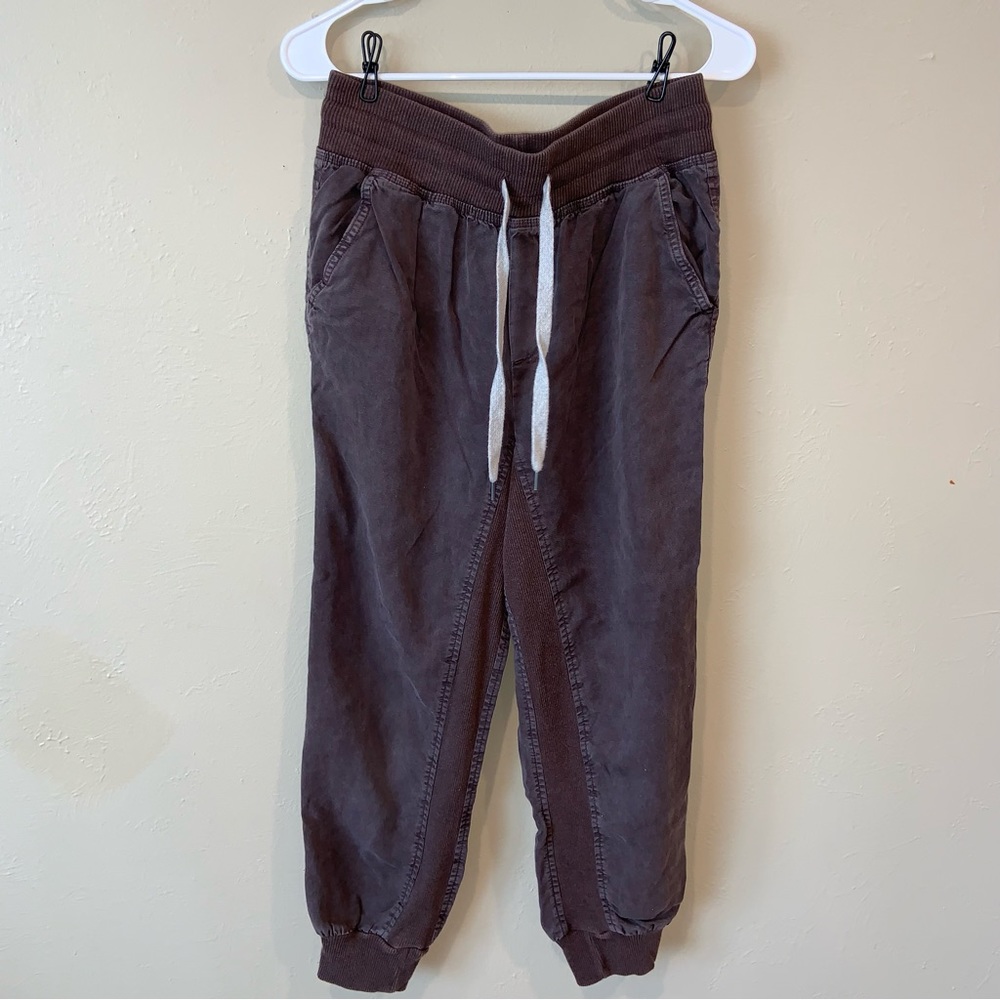 Aerie brown cargo jogger pants S